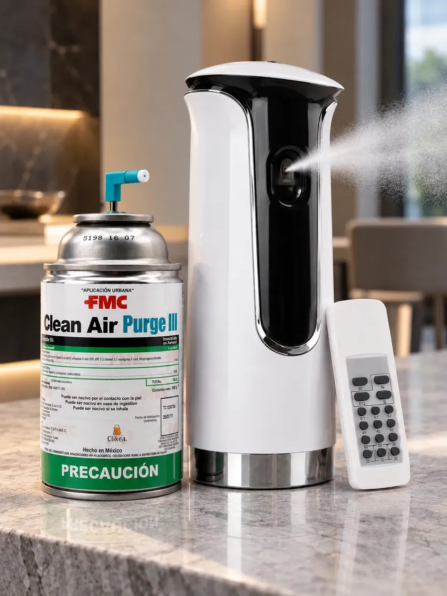 Kit Clean Air Purge Iii 181g + Dispensador Auto Fmc