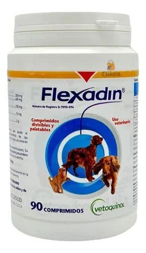 Flexadin Vetoquinol 90 Tabletas Para Perros Y Gatos