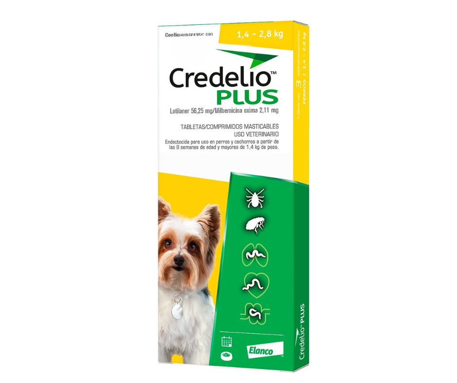 Credelio Plus 1 Tableta, Tamaño A Elegir