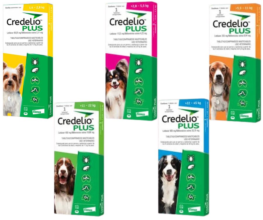 Credelio Plus 1 Tableta, Tamaño A Elegir
