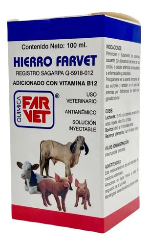 Hierro Farvet Inyectable 100 ml — foto 2
