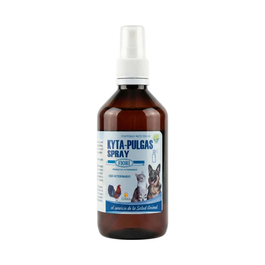 Fiori Kyta Pulgas Spray para Perros y Gatos 250 ml — vista completa de la presentación