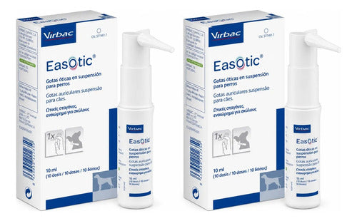 Virbac Easotic 10 ml para Perros, Paquete de 2 — foto 1