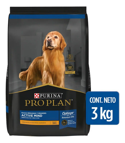 Purina Pro Plan Active Mind perro senior mediano/grande, 3 kg