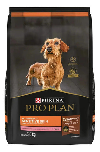 Purina Pro Plan Sensitive Skin perro pequeño, 3 kg