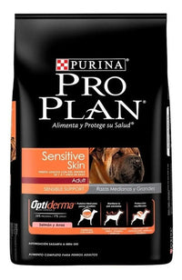 Purina Pro Plan Sensitive Skin perro mediano/grande, 13 kg