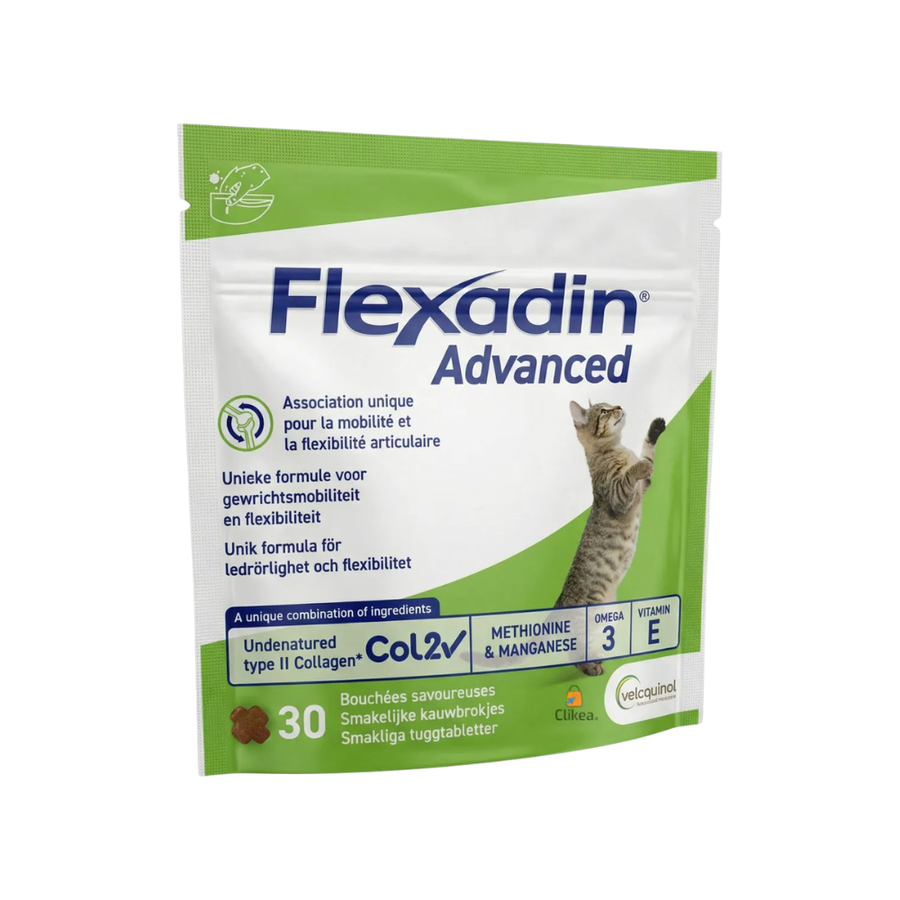 Foto de referencia: Vetoquinol Flexadin Advanced Cat 30 Bocados