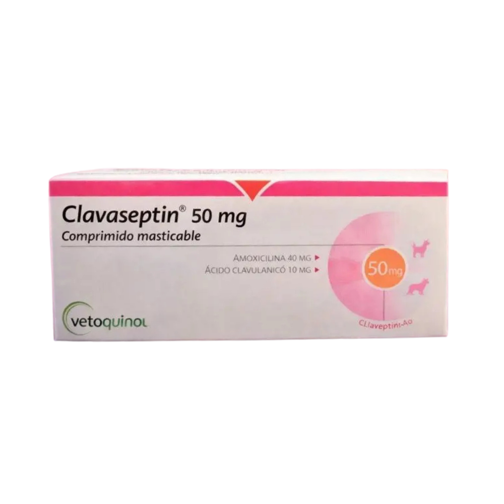 Foto de referencia: Vetoquinol Clavaseptin 50 mg 10 Comprimidos
