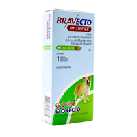 Bravecto 1 M Triple 1 Tableta 10-20 Kg