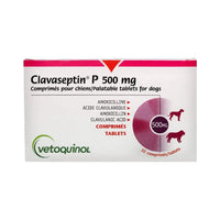 Foto de referencia: Vetoquinol Clavaseptin 500 mg 10 Comprimidos