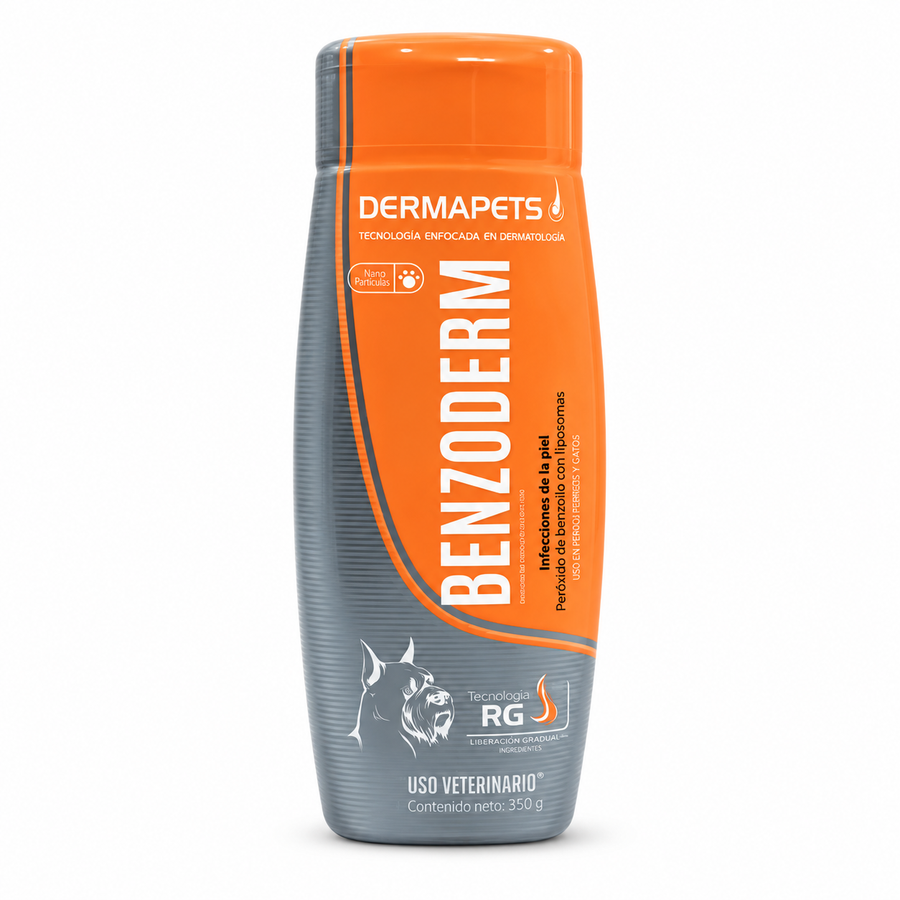 Benzoderm Dermapets jabón dermatológico 350 g