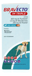 Bravecto 1M Triple para Perros 20–40 kg 400 mg — 1 Tableta
