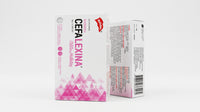Cefalexina Holliday 500 mg, empaque y reverso