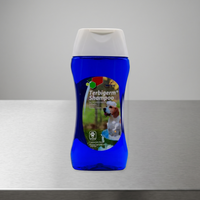 Terbigerm Shampoo InnoPharma 250 ml — frasco completo sobre mesa neutra, etiqueta fotográfica original conservada