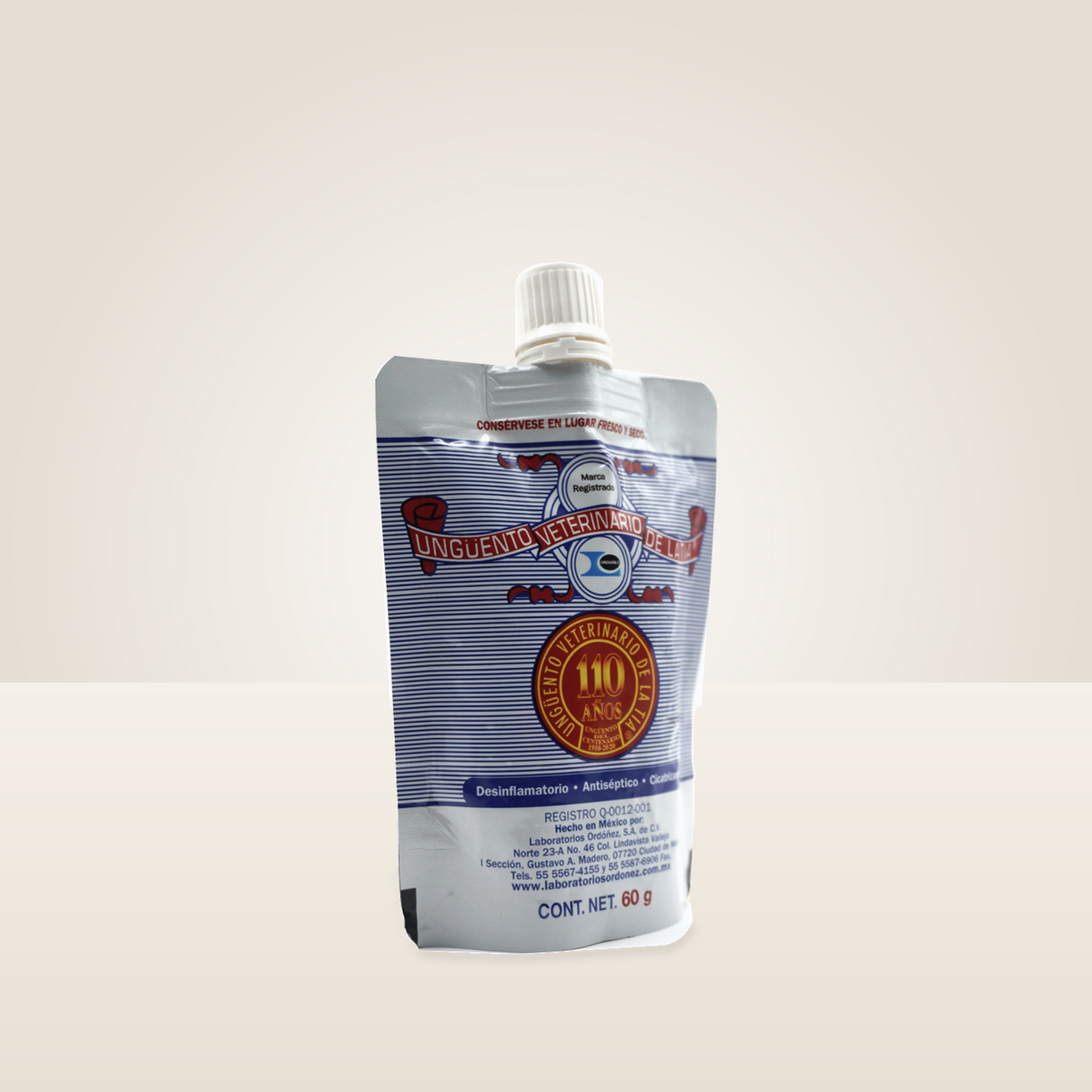 De La Tia Unguento Veterinario Pomada 60 g — producto completo en contexto de estudio