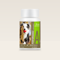 Performance Ages A Kiron 30 Tabletas para Perro — frasco completo en contexto de estudio