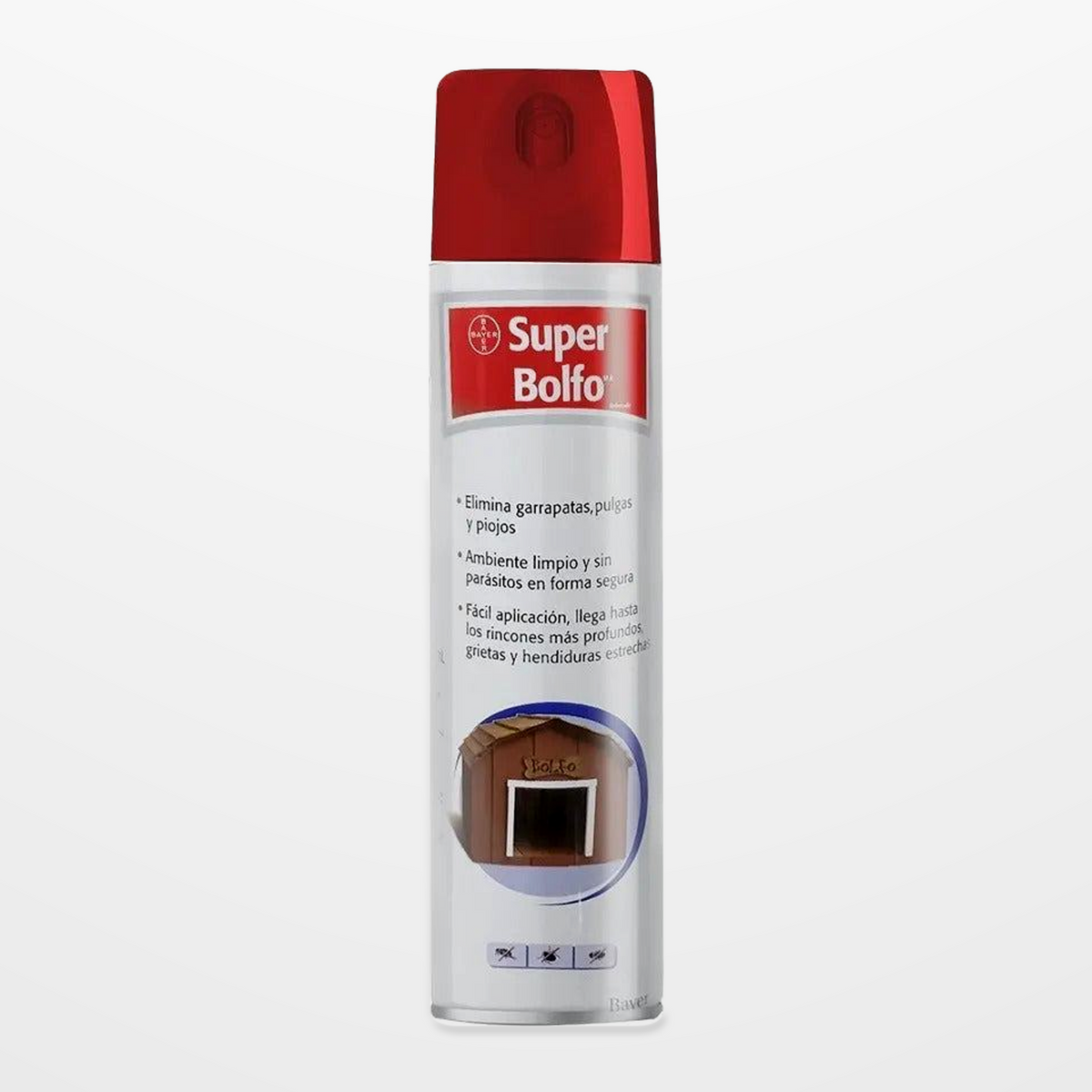 Bolfo Super Bolfo Reforzado 430 ml Instalaciones — vista completa con fondo neutro de estudio