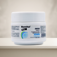 Bamitol Unguento Veterinario Rubefaciente 90 g — presentación en ambiente neutro