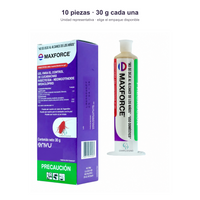 Maxforce Gel 30 g — paquete de 10 piezas, fotografía representativa del empaque morado Envu