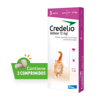 Credelio 0.5 a 2 KG Para gatos 3 Tabletas masticables