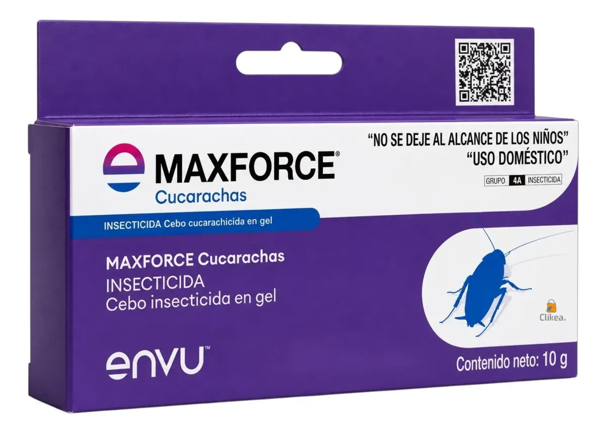 Max Force Gel Cucarachas 10 G Mata Cucaracha Maxforce