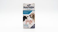 Diafren Chinoin, solución inyectable de 20 mL - frente de la caja