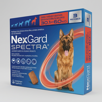 NexGard Spectra 3 Tabletas| Pulgas, Garrapatas y Desparasitación Interna
