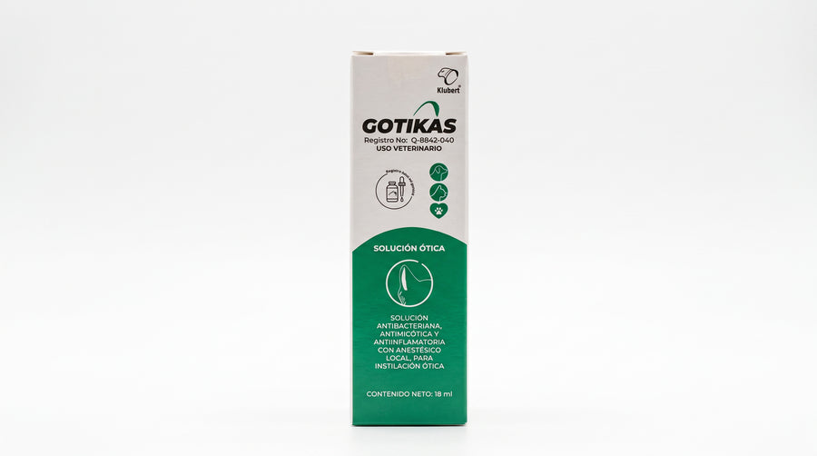Gotikas Halvet solución ótica 18 mL - frente de la caja