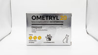 Ometryl 20 Riverfarma, omeprazol, caja con 20 tabletas, frente