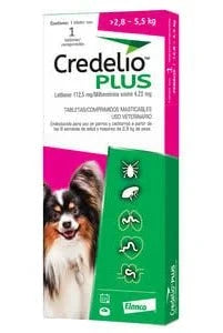 Credelio Plus 1 Tableta, Tamaño A Elegir