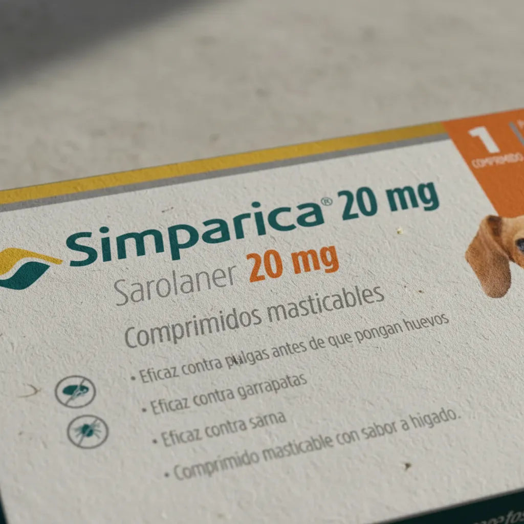 Simparica para perros de 5 a 10 kg, caja con 1 tableta — foto 3