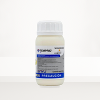 Temprid SC Envu 250 ml — botella completa en escenario de estudio, etiqueta original conservada
