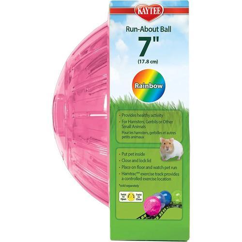 Pelota Kaytee Run-about rosa chicle