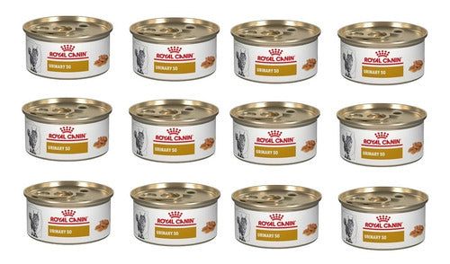 Royal Canin 12 Latas Alimento Urinary S/o Gato Felino