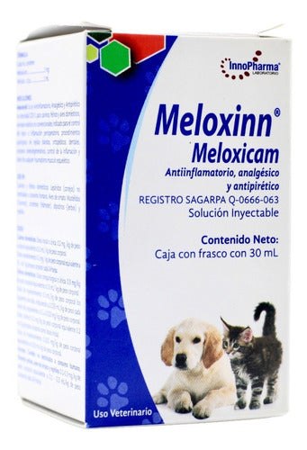 Meloxinn Meloxicam Antiinflamatorio Perros 30 Ml Innopharma