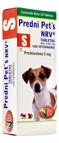 Predni Pets Nrv S Prednisolona 5 Mg Norvet Perros 30 Tab