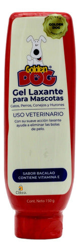 Gel Laxante Golden Dog Mascotas 150 G