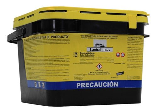 Lanirat Block Elanco Rodenticida 5 kg