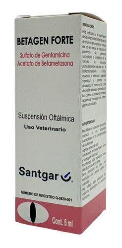 Betagen Santgar Forte 5 Ml Ojo Masotas Solución  Oftalmica