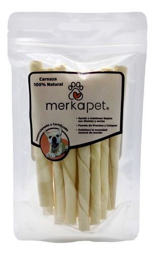 Merkapet Carnaza Natural Para Perro 15 Piezas Twist #5