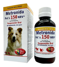 Metronida Pets 150 Nrv Metronidazol 120 Ml Norvet - CLIKEA