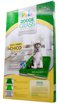 Doggie Grass Tapete Entrenador Sintético Chico Fancy Pets