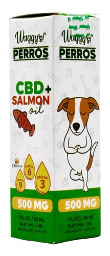 Waggy's Aceite CBD Salmon 500 mg para Perro 30 ml - vista 1