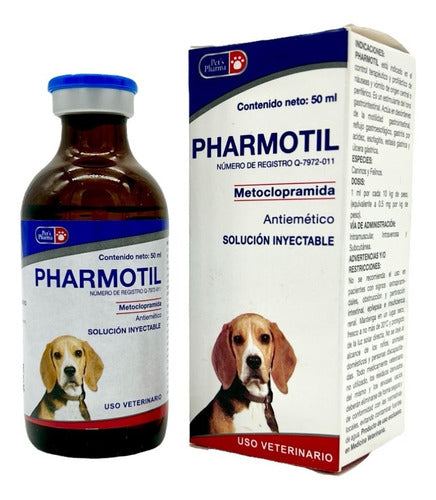 Pharmotil 50 Ml Solución Inyectable Perros Y Gatos