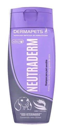 Pets Pharma Neutraderm Shampoo 100gr Piel Sensible Avena Coc Fragancia Avena