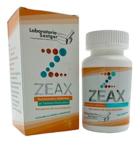 Santgar Zeax Para Perros Raza Pequeña 90 Cápsulas Oftalmico