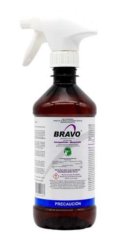 Garrapaticida En Spray Bravo Permetrina 2.7% Halvet 500 Ml