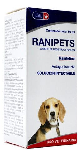Ranipets Pets Pharma Ranitidina 50 ml