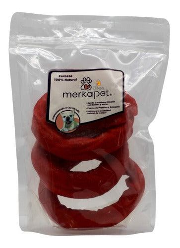Merkapet Carnaza Natural Para Perro Chorizo 3 Piezas
