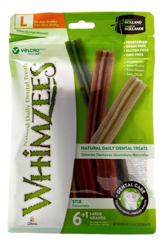 Whimzees Premios Palitos Para Perros De 18-27 Kg 7 Piezas